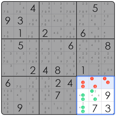 hidden singles sudoku